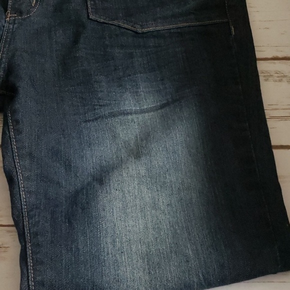 I.Q. & Company dark wash jean capris - Picture 7 of 9